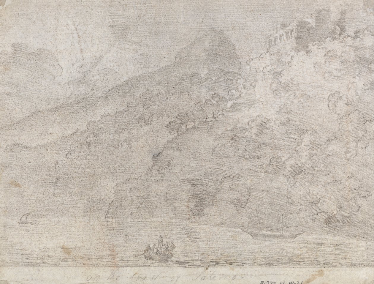 Sulla costa di Salerno da John Robert Cozens