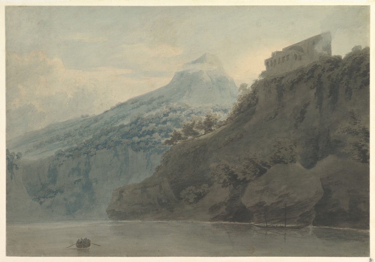 Sul Golfo di Salerno presso Vietri da John Robert Cozens
