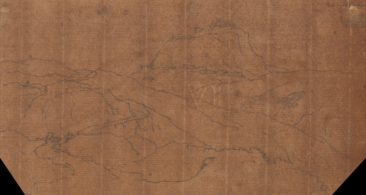 Radicofani da John Robert Cozens