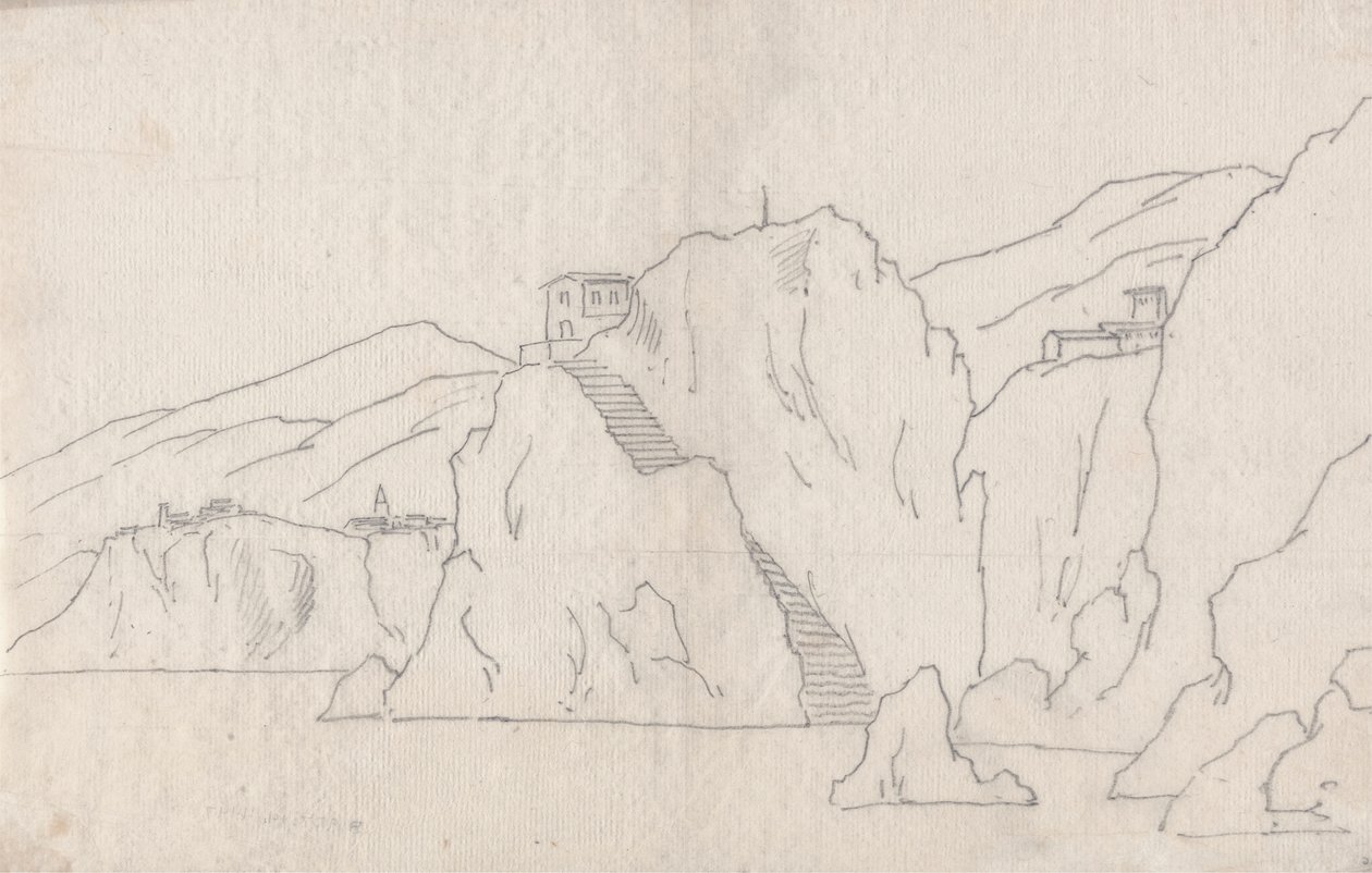 Costa Rocciosa da John Robert Cozens
