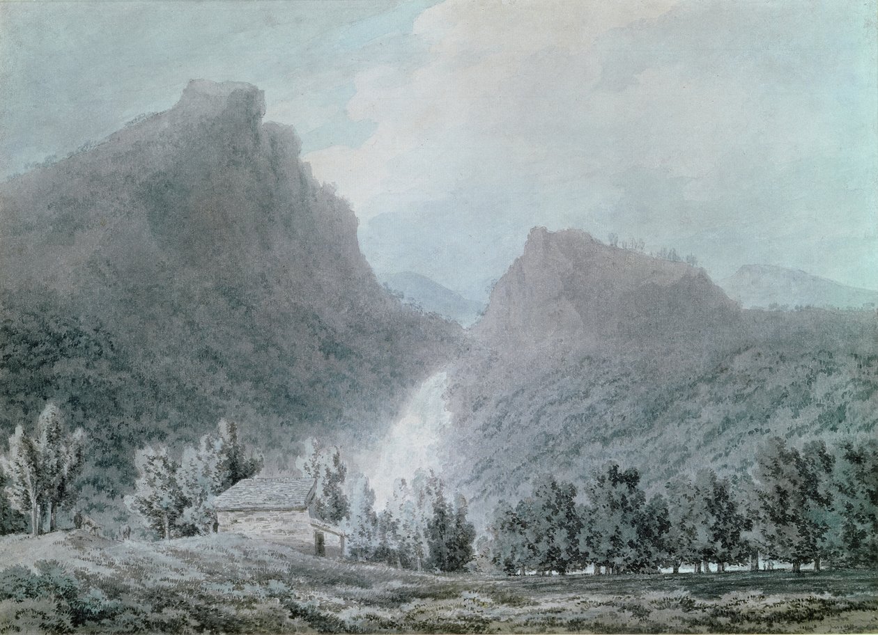 Le Cascate di Lodore da John Robert Cozens