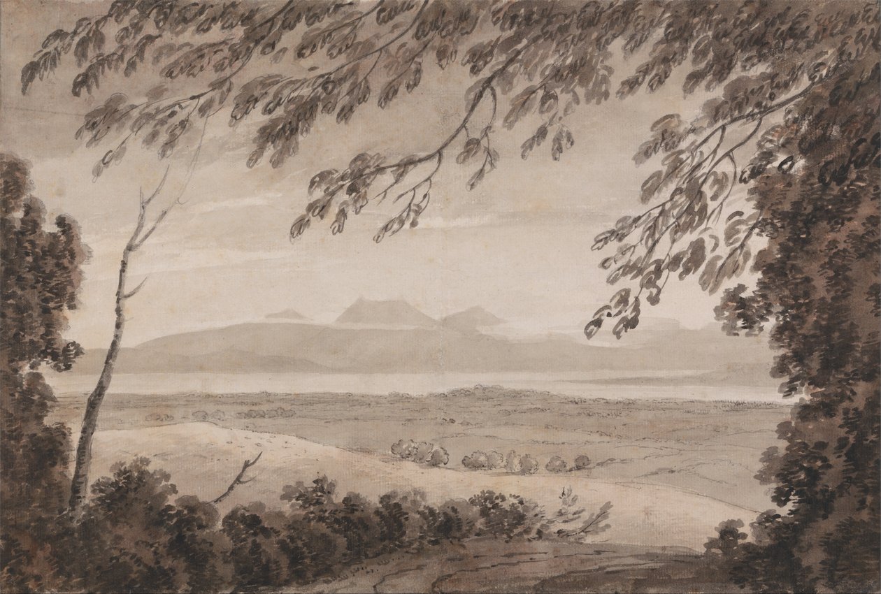 Il Lago di Ginevra dal Cantone di Berna da John Robert Cozens