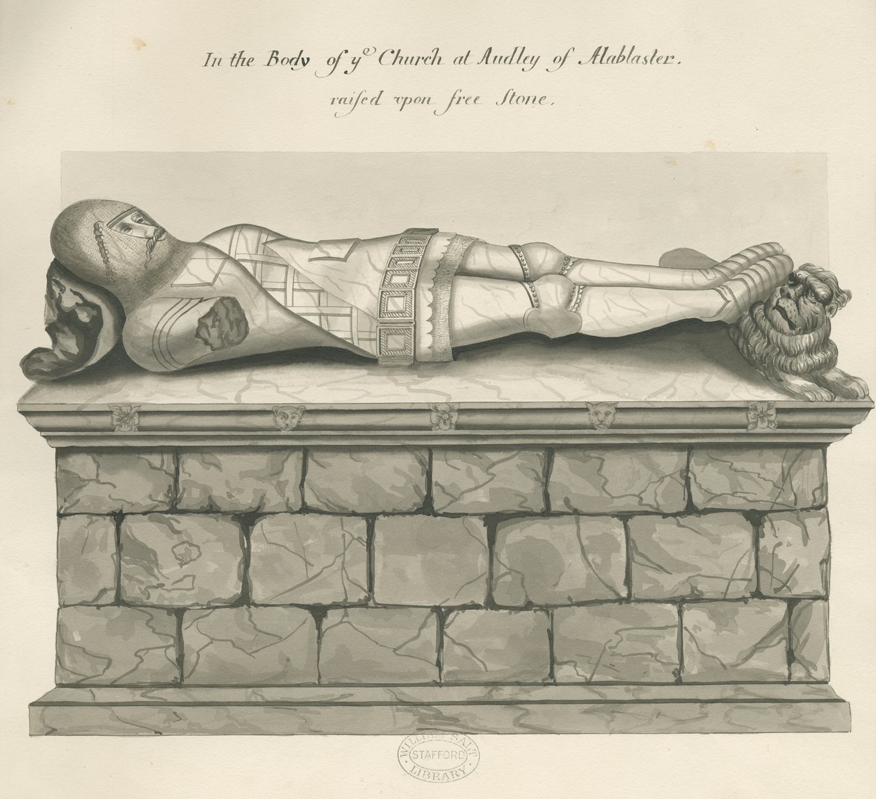Audley Monuments - Cavaliere Audley da John Robert Fernyhough
