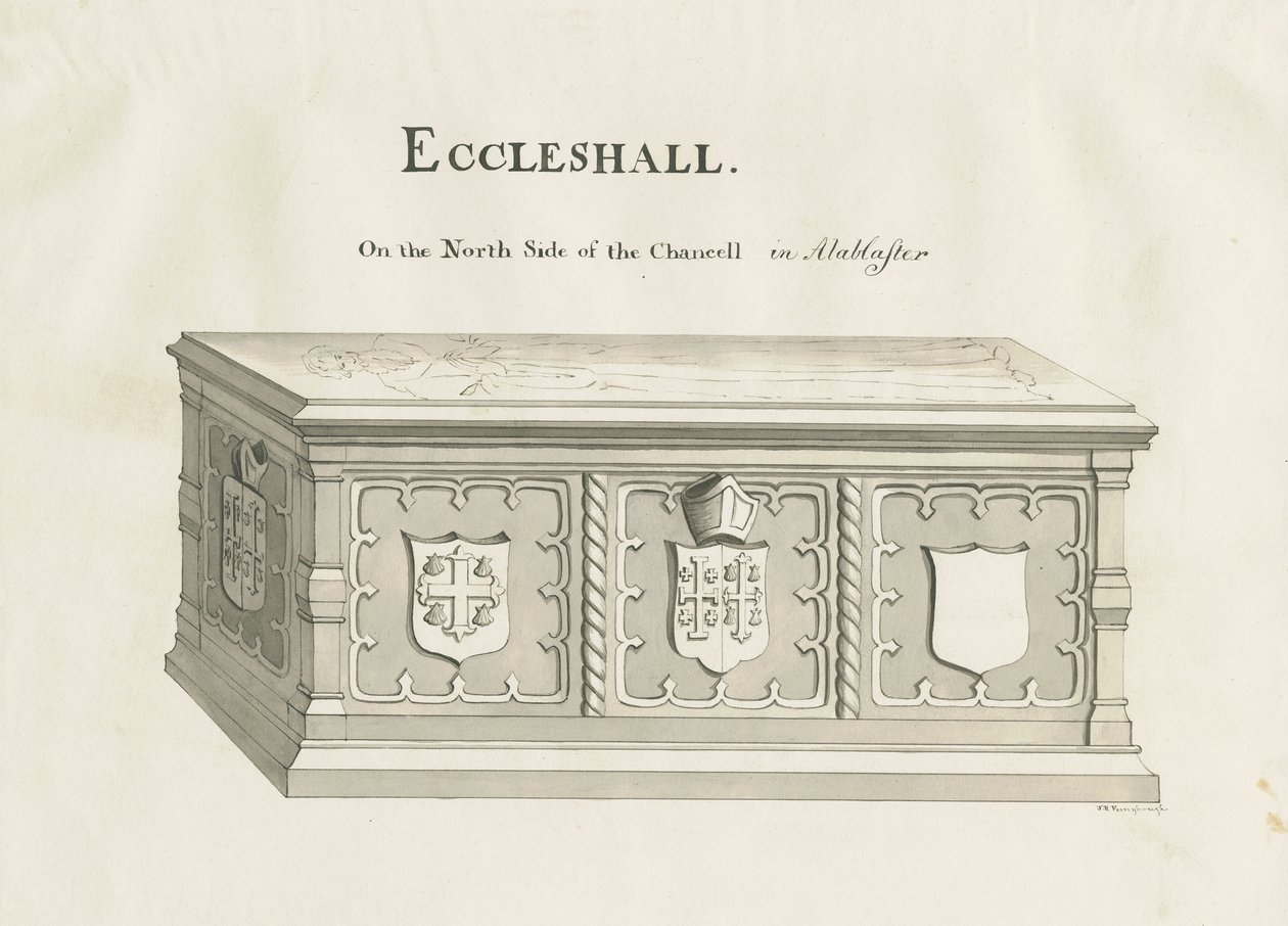 Eccleshall - Tomba del Vescovo Sampson da John Robert Fernyhough