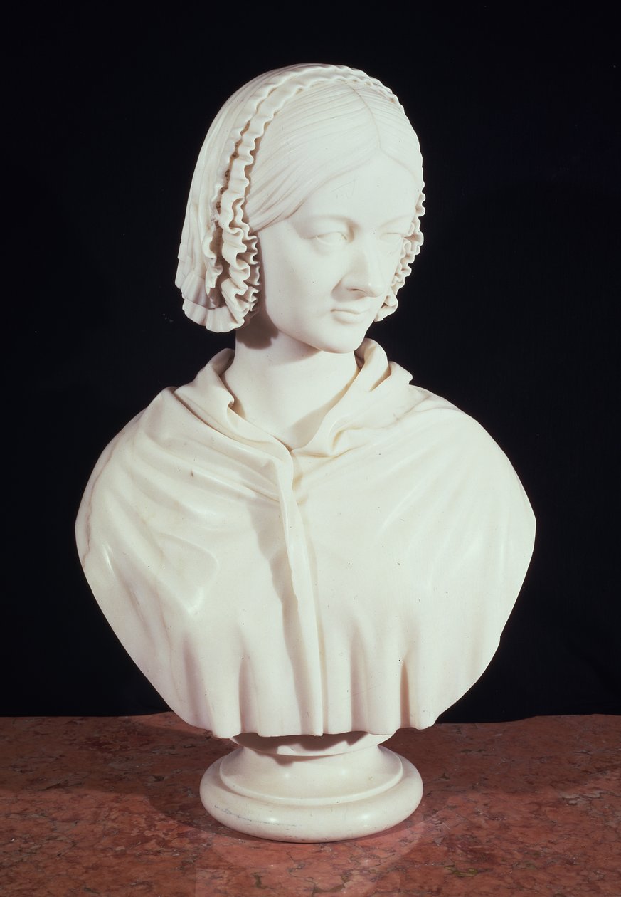 Busto di Florence Nightingale da John Robert Steell