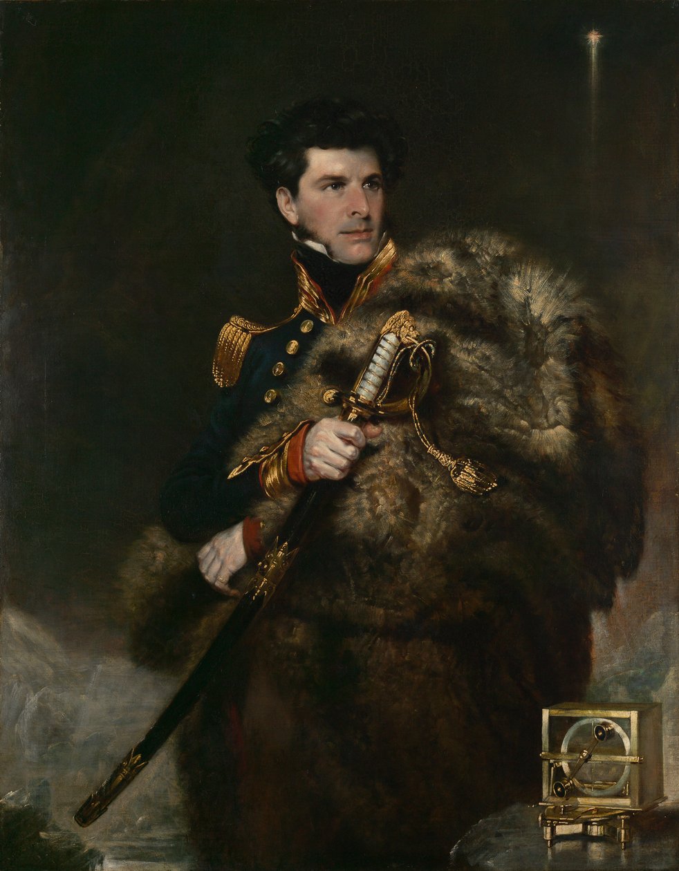 Comandante James Clark Ross (1800-1862) da John Robert Wildman