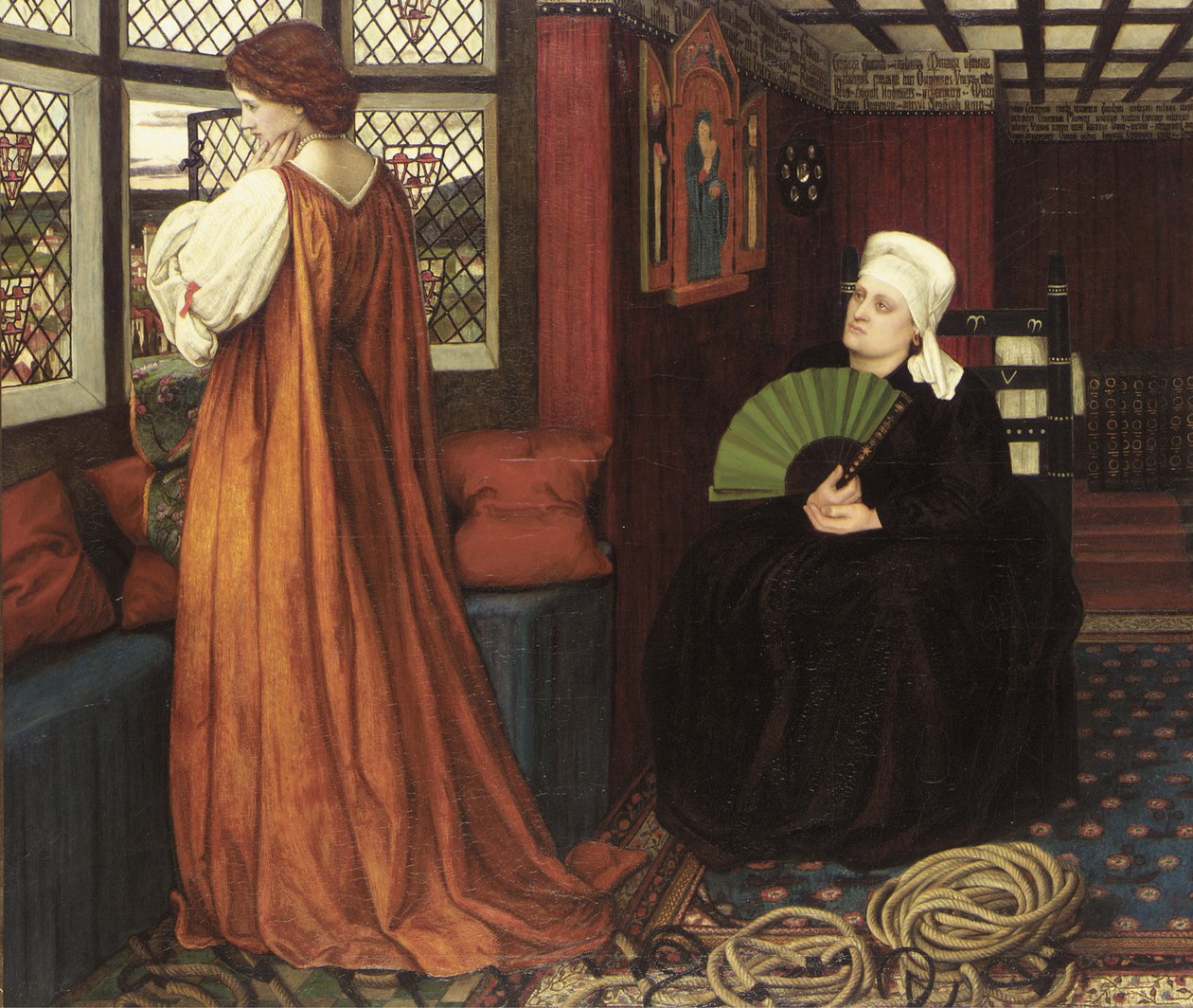 Giulietta e la sua nutrice da John Roddam Spencer Stanhope