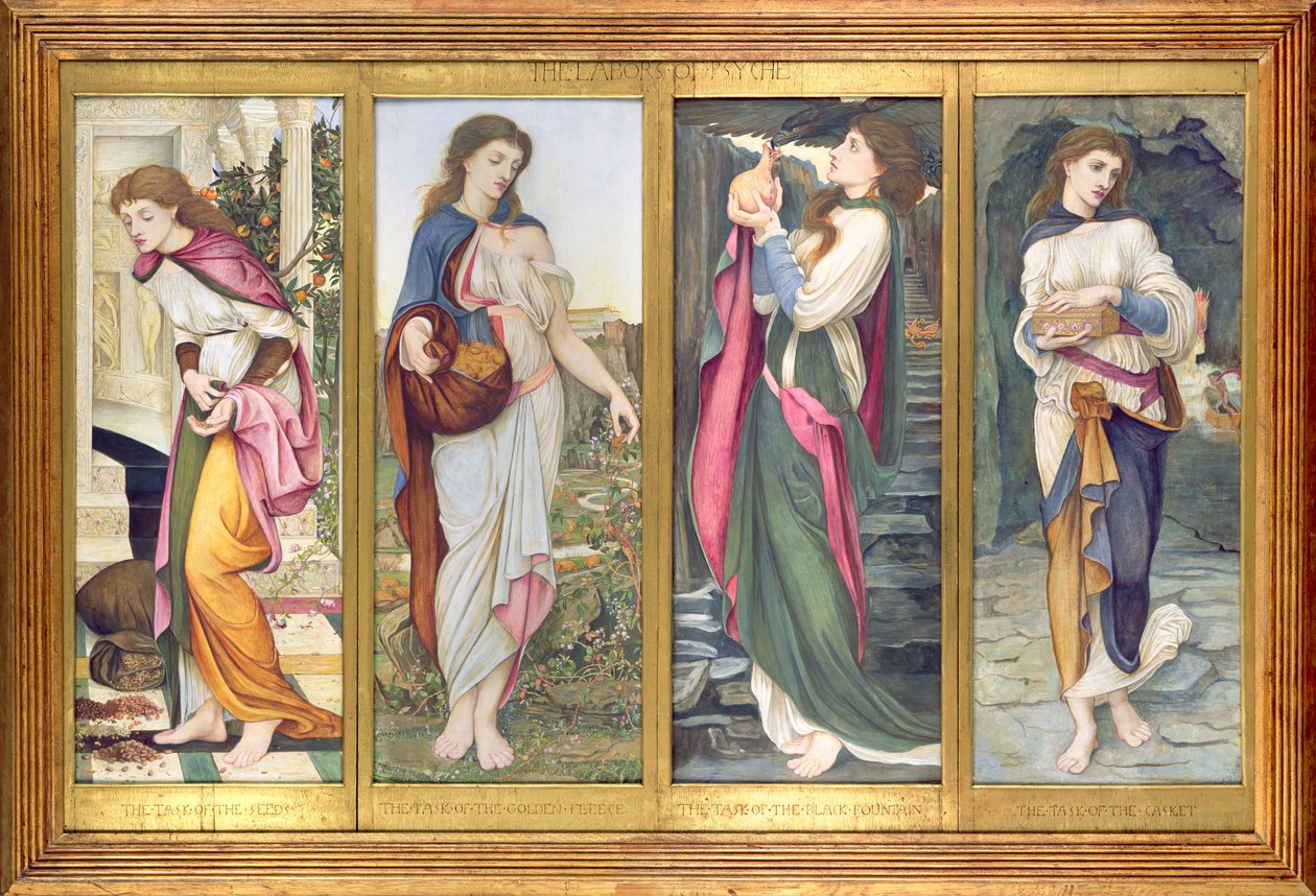Le fatiche di Psiche, 1873 da John Roddam Spencer Stanhope