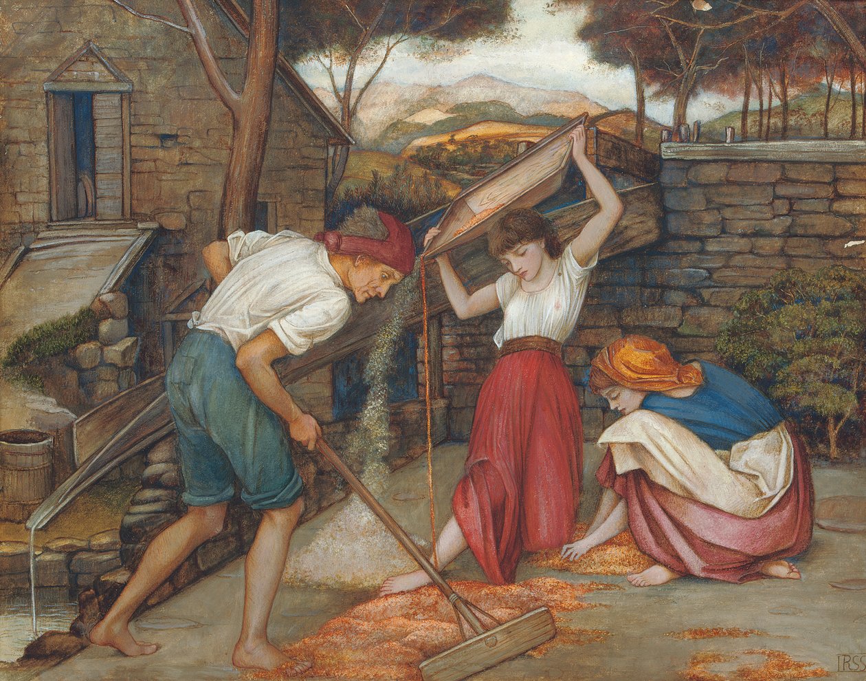 Vagliatura da John Roddam Spencer Stanhope