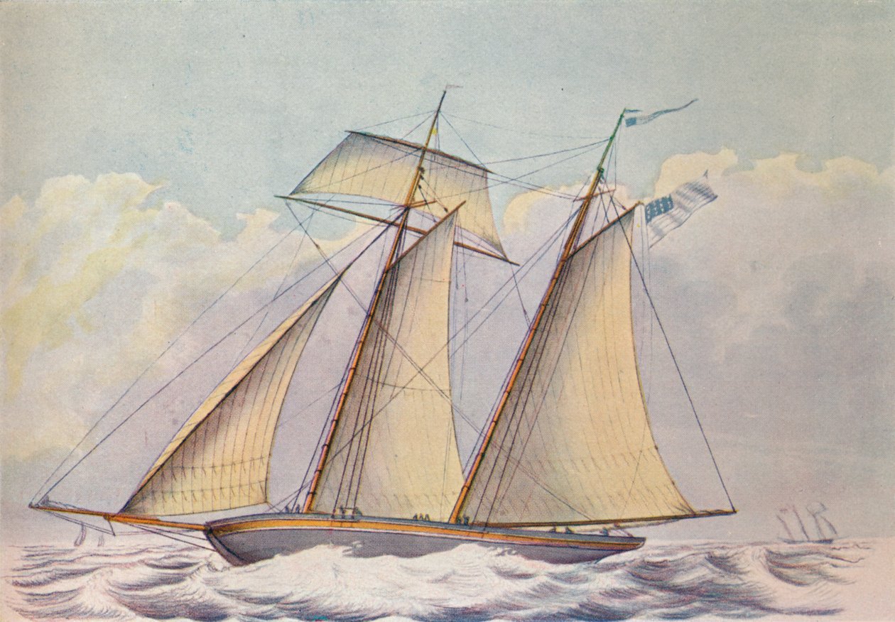 Schooner americano a vele quadre da John Rogers