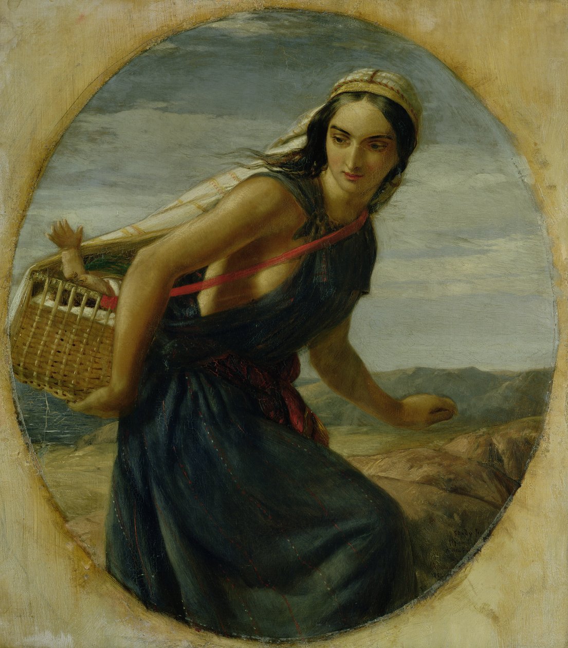 Una madre israeliana, 1857-1860 da John Rogers Herbert