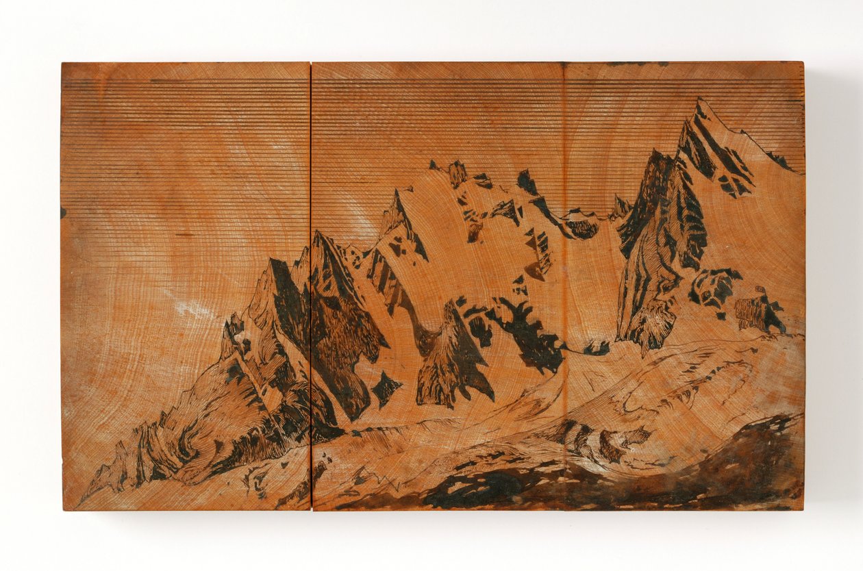 Aiguille Du Midi, Francia da John Ruskin