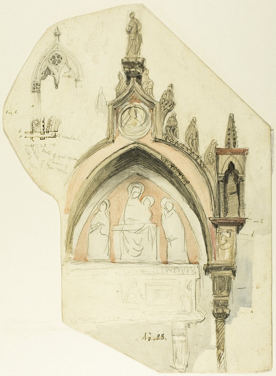 Progetto per un arco da John Ruskin
