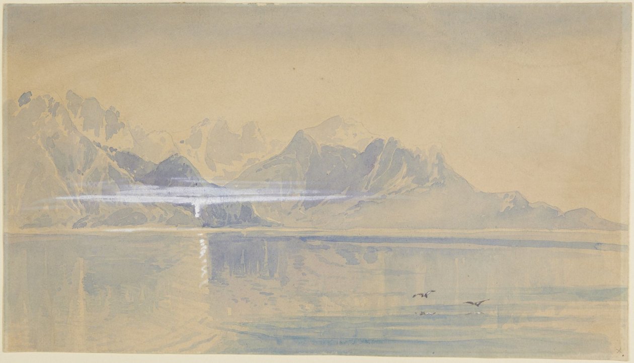 Mattino presto a Montreux da John Ruskin