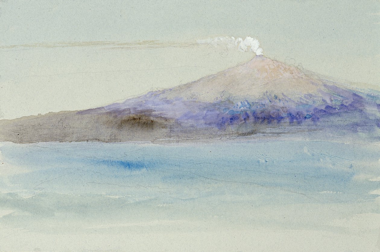 Etna da Taormina da John Ruskin