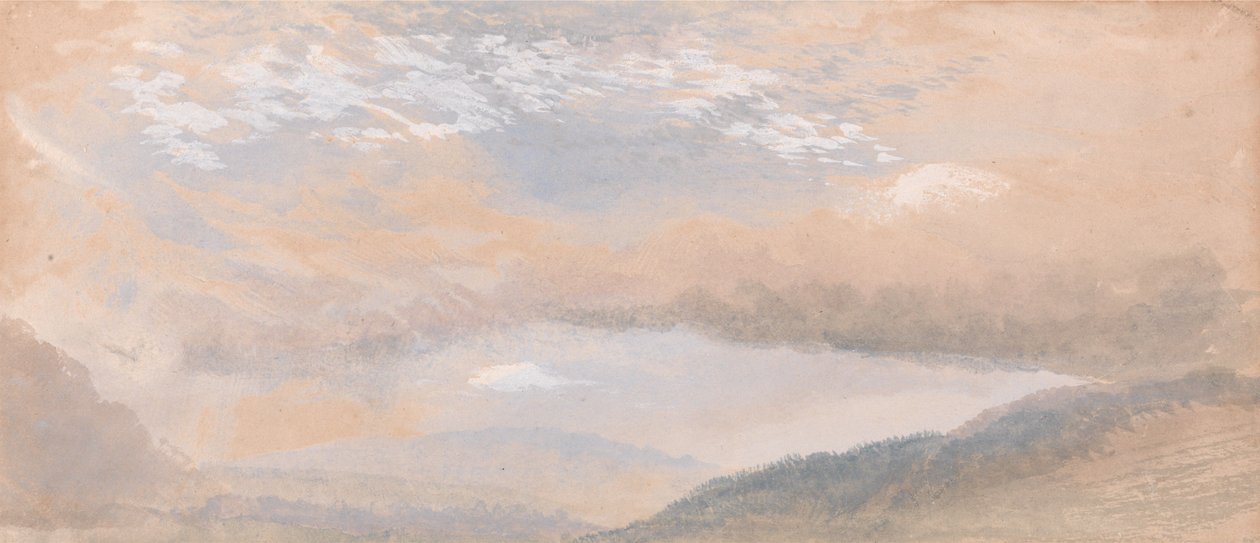 Colline e cielo da John Ruskin
