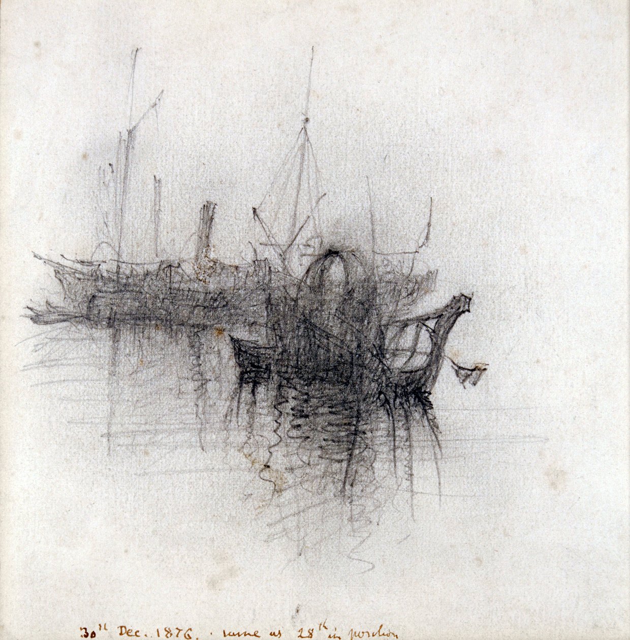 Studio di navi da John Ruskin