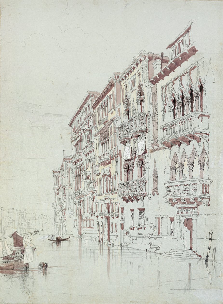 Il Palazzo Contarini-Fasan, Venezia, 6 - 16 maggio 1841 da John Ruskin