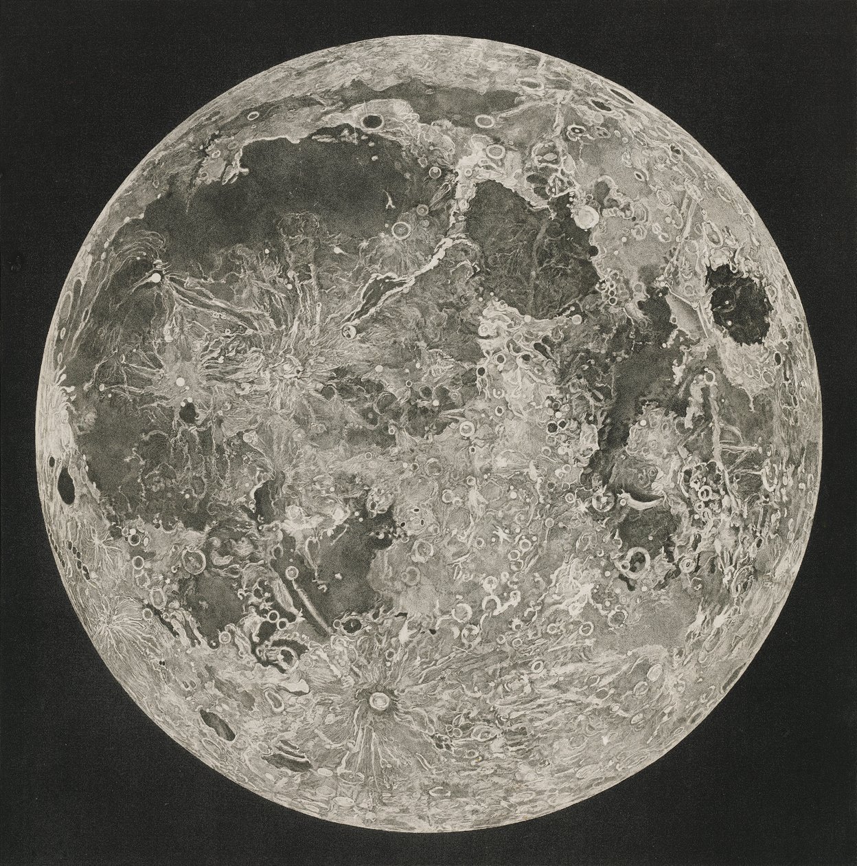 Cartografia Lunare da John Russell