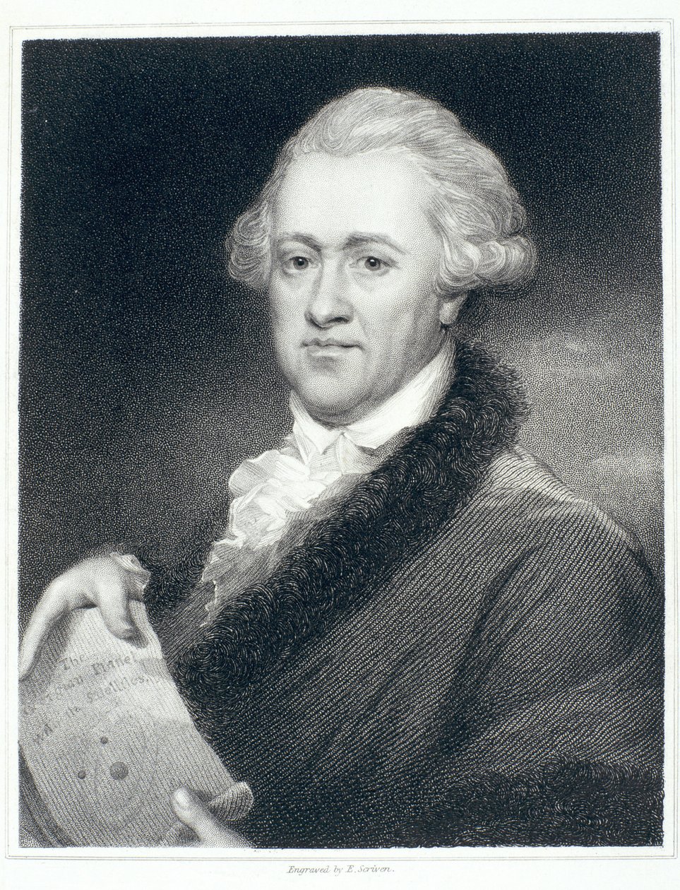 Sir William Herschel, astronomo, 1790 da John Russell