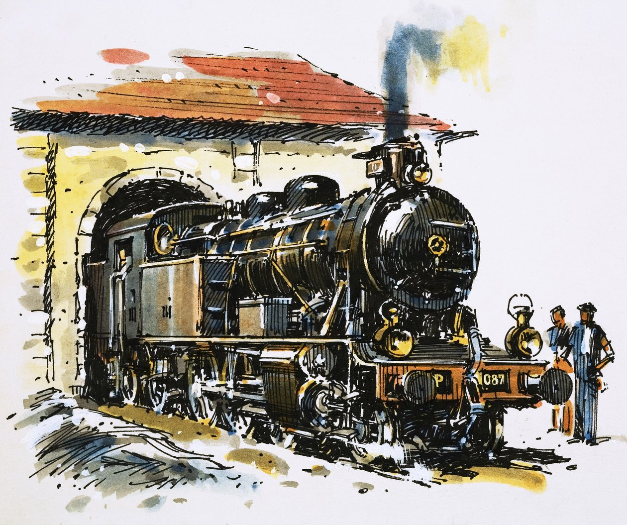 Il mondo della velocità e della potenza: Una locomotiva a carro armato 2-6-4 costruita da Honschel nel 1929 da John S. Smith