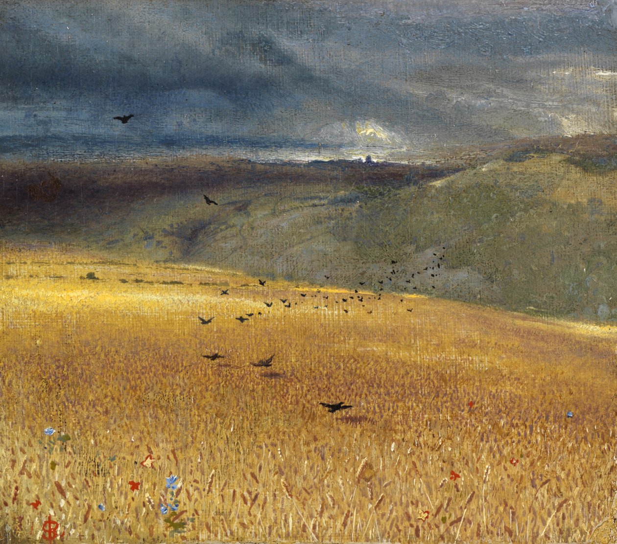 Campo di Grano da John Samuel Raven