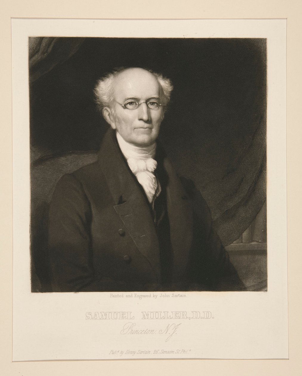 Samuel Miller, D.D. da John Sartain