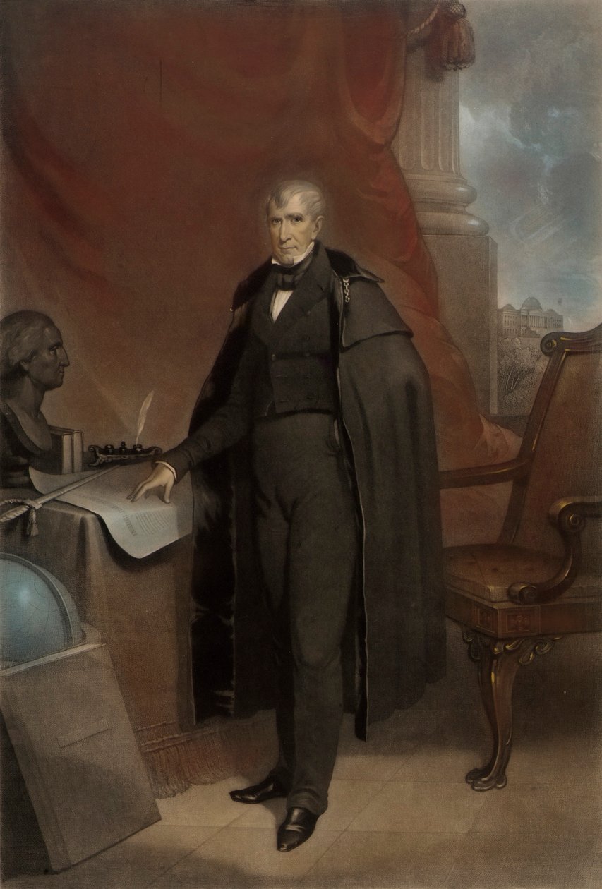 William Henry Harrison da John Sartain