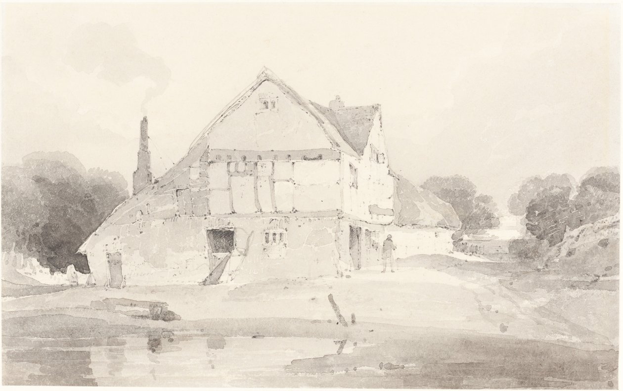 Un cottage a Dorking nel Surrey da John Sell Cotman