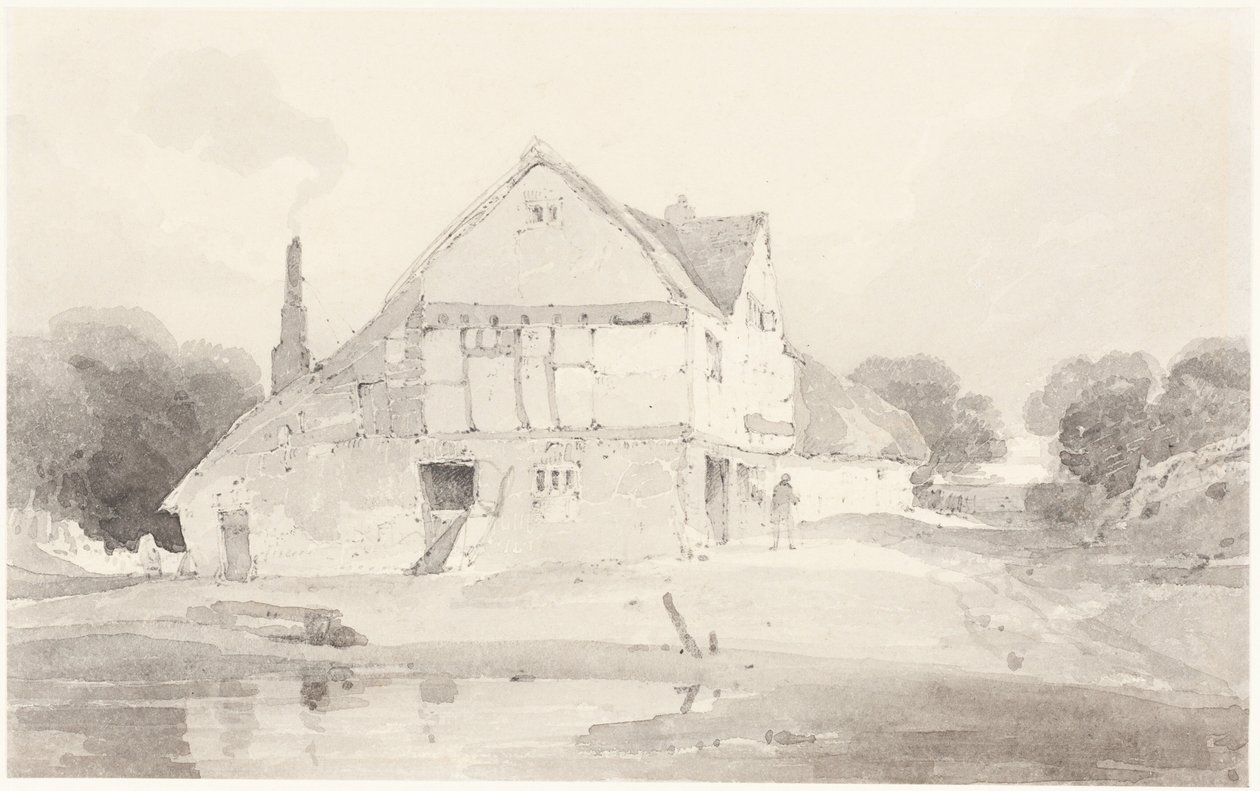 Un cottage a Dorking, nel Surrey da John Sell Cotman