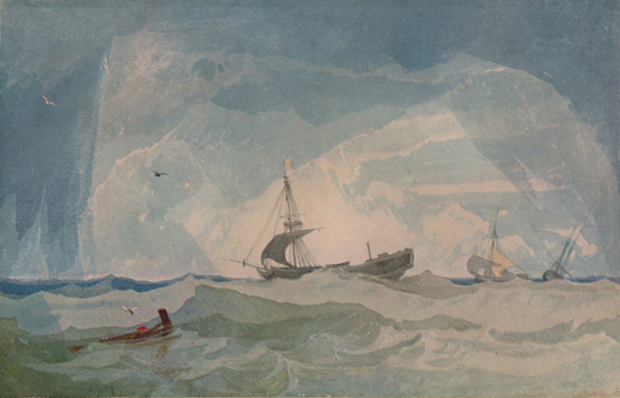 Un brigantino disalberato, 1923 da John Sell Cotman