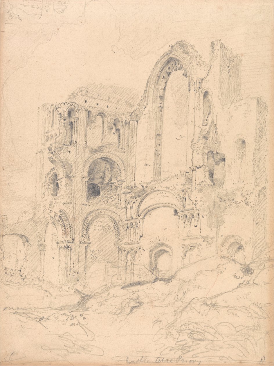 Priorato di Castle Acre, Norfolk da John Sell Cotman
