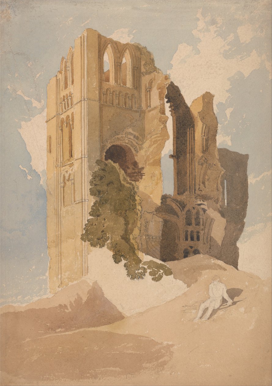 Priorato di Castle Acre, Norfolk da John Sell Cotman