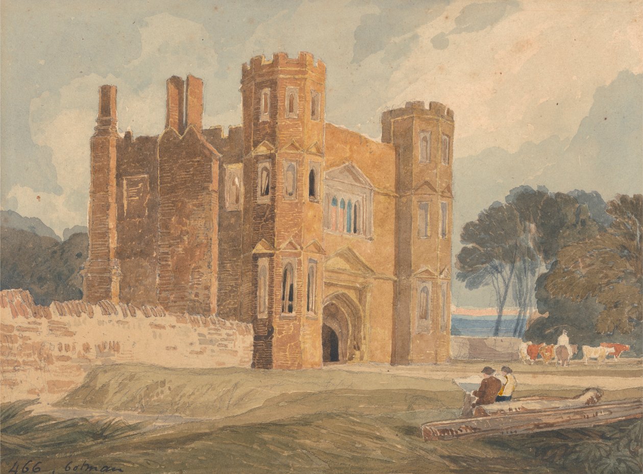 Porta, Santa Maria Wiggenhall, Norfolk da John Sell Cotman