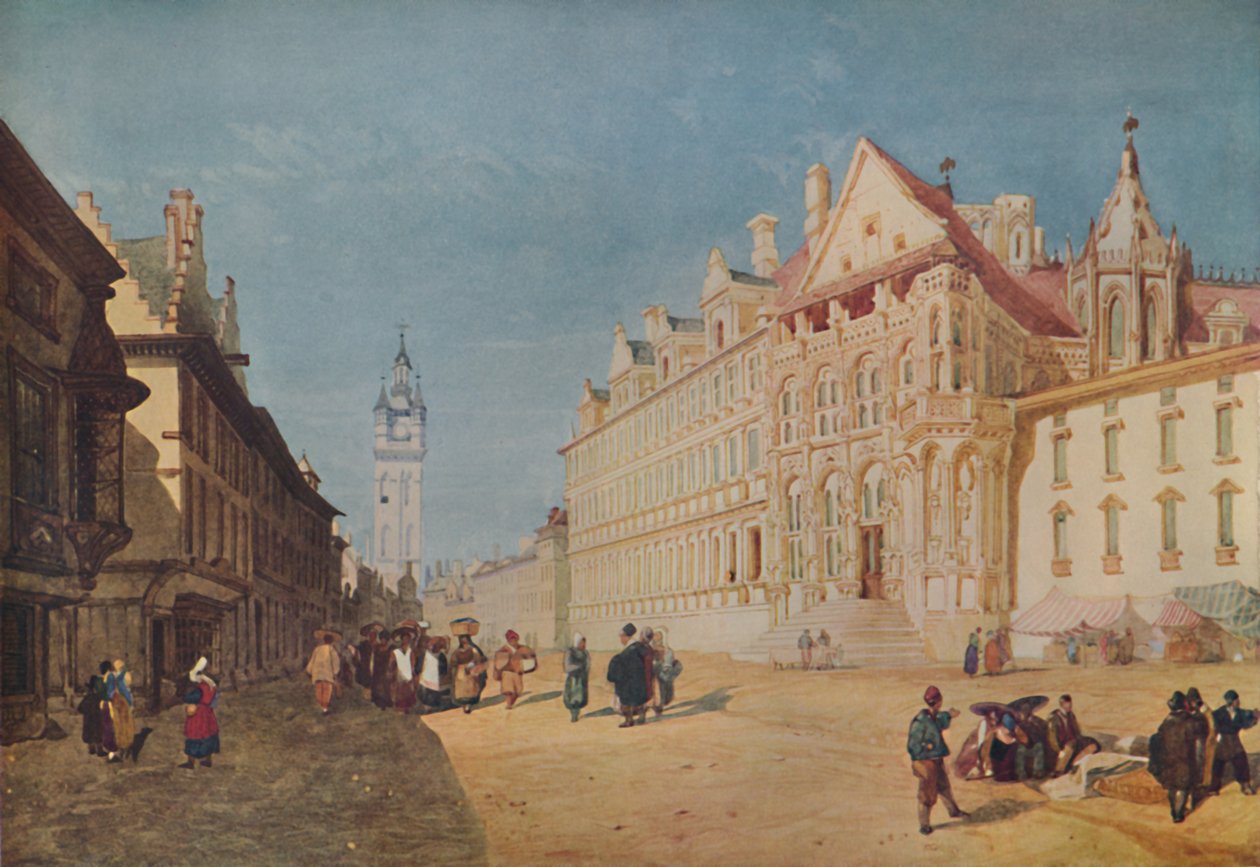 Hotel De Ville, Gand, 1923 da John Sell Cotman
