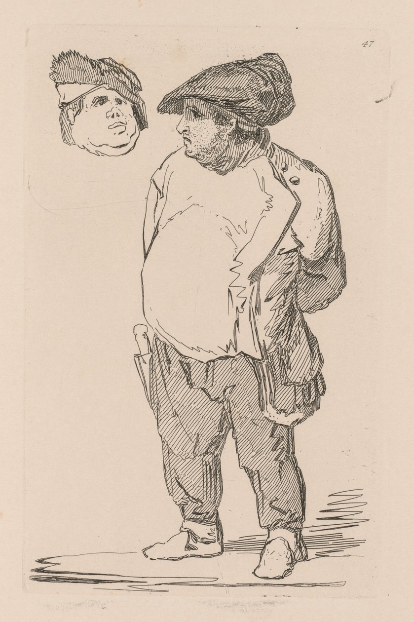 Liber Studiorum: Tavola 47, Uno Studio da John Sell Cotman
