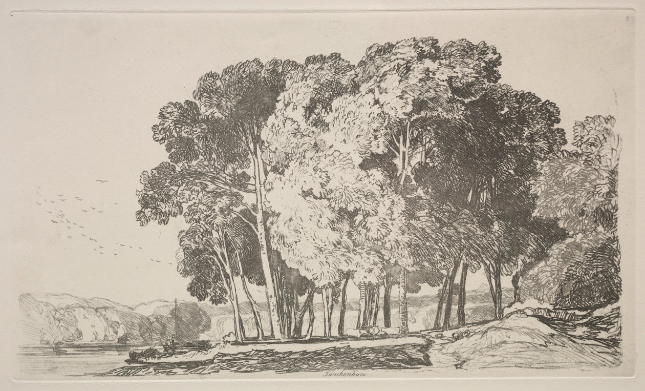 Liber Studiorum: Twickenham da John Sell Cotman