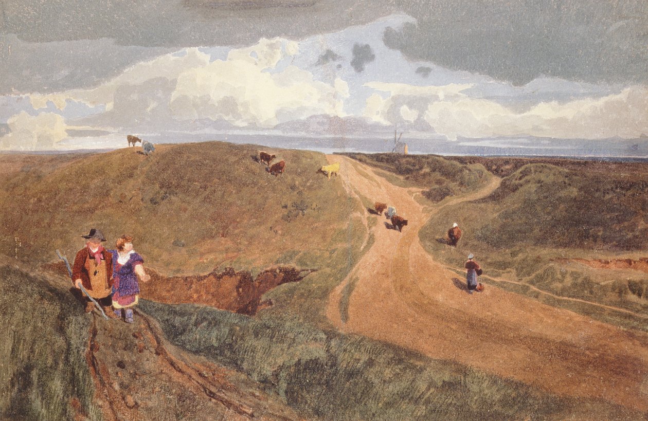 Mousehold Heath, Norwich, c.1810 da John Sell Cotman