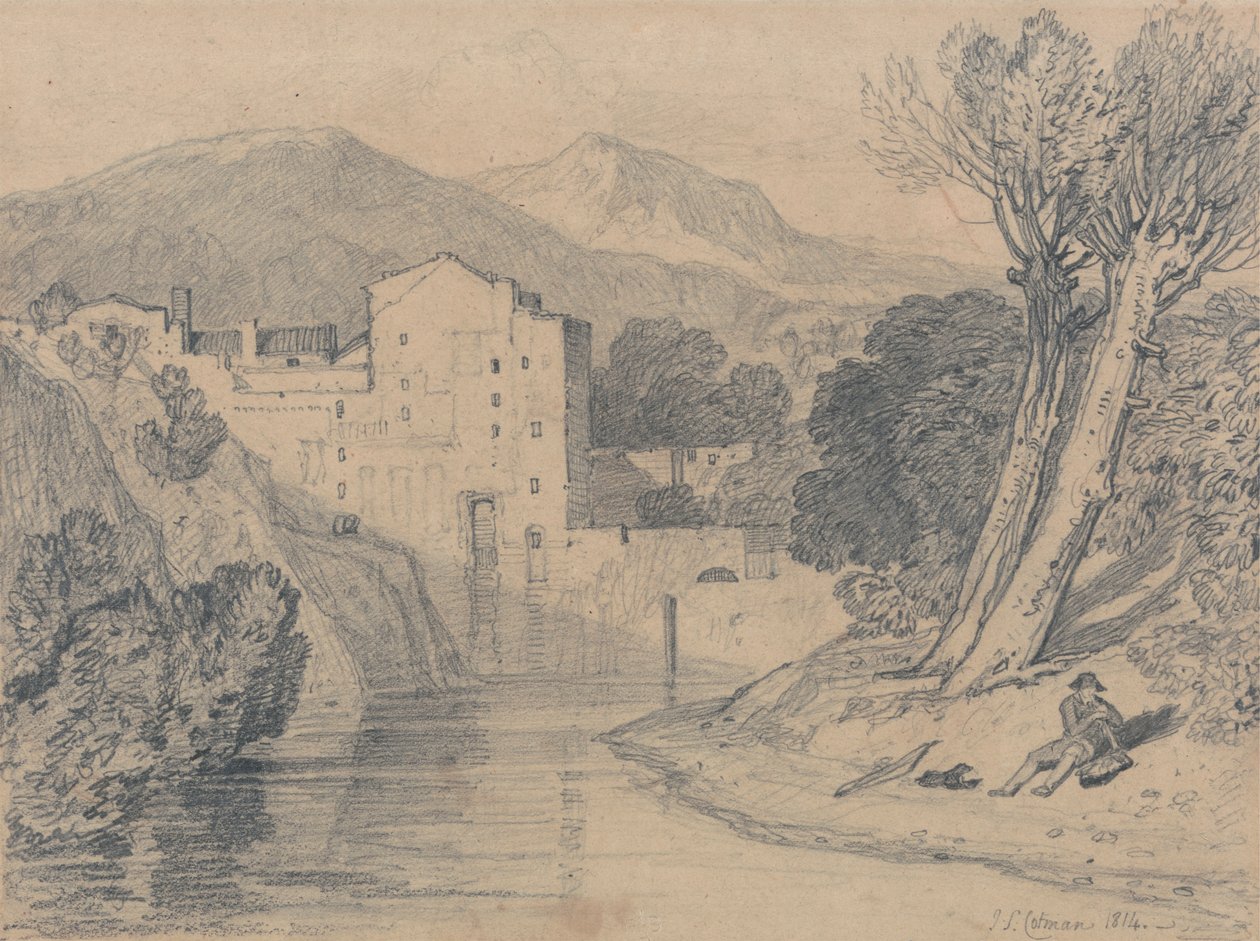 Vicino a Whitby, Yorkshire da John Sell Cotman