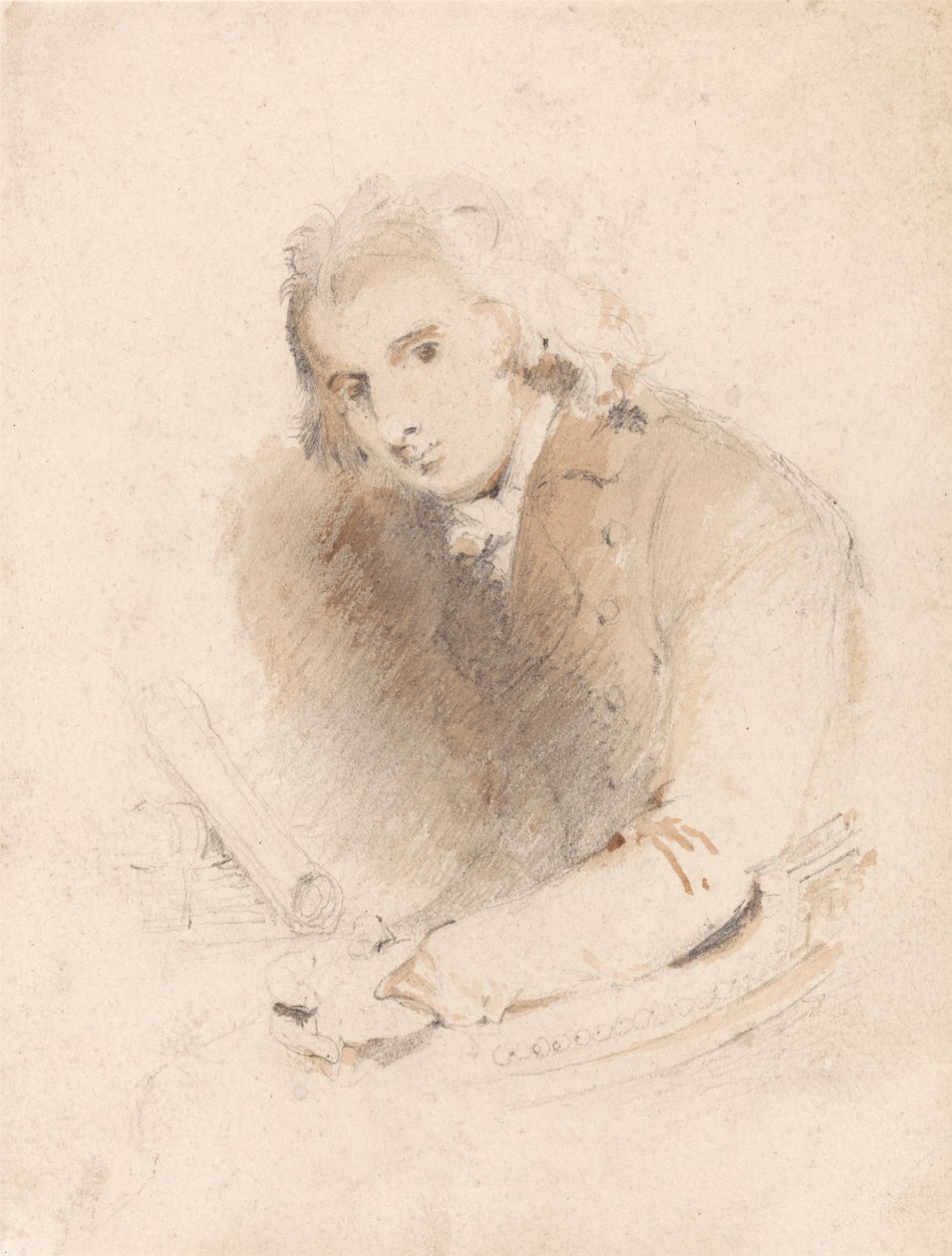 Ritratto di uno studioso da John Sell Cotman