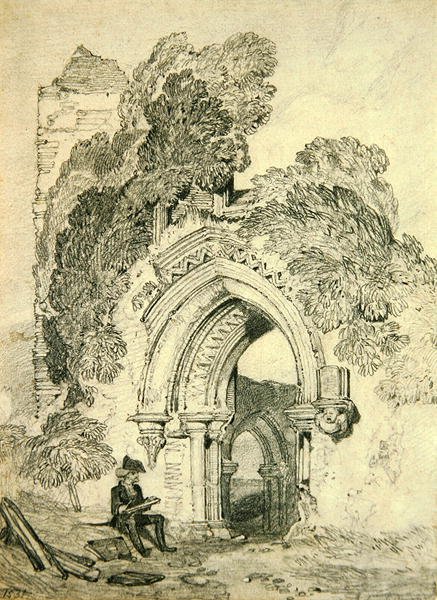 Rovina romanica da John Sell Cotman