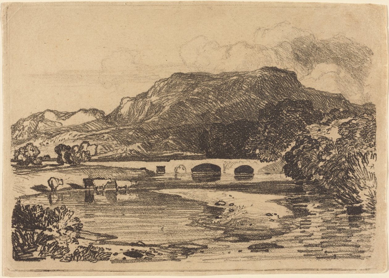 Tan y Bwlch, Galles del Nord da John Sell Cotman