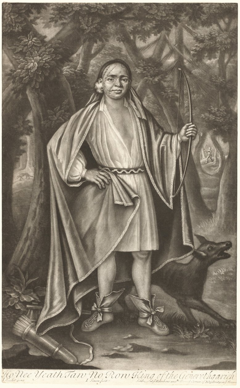 Ho Nee Yeath Taw No Row, Re dei Generethgarick da John Simon after John Verelst