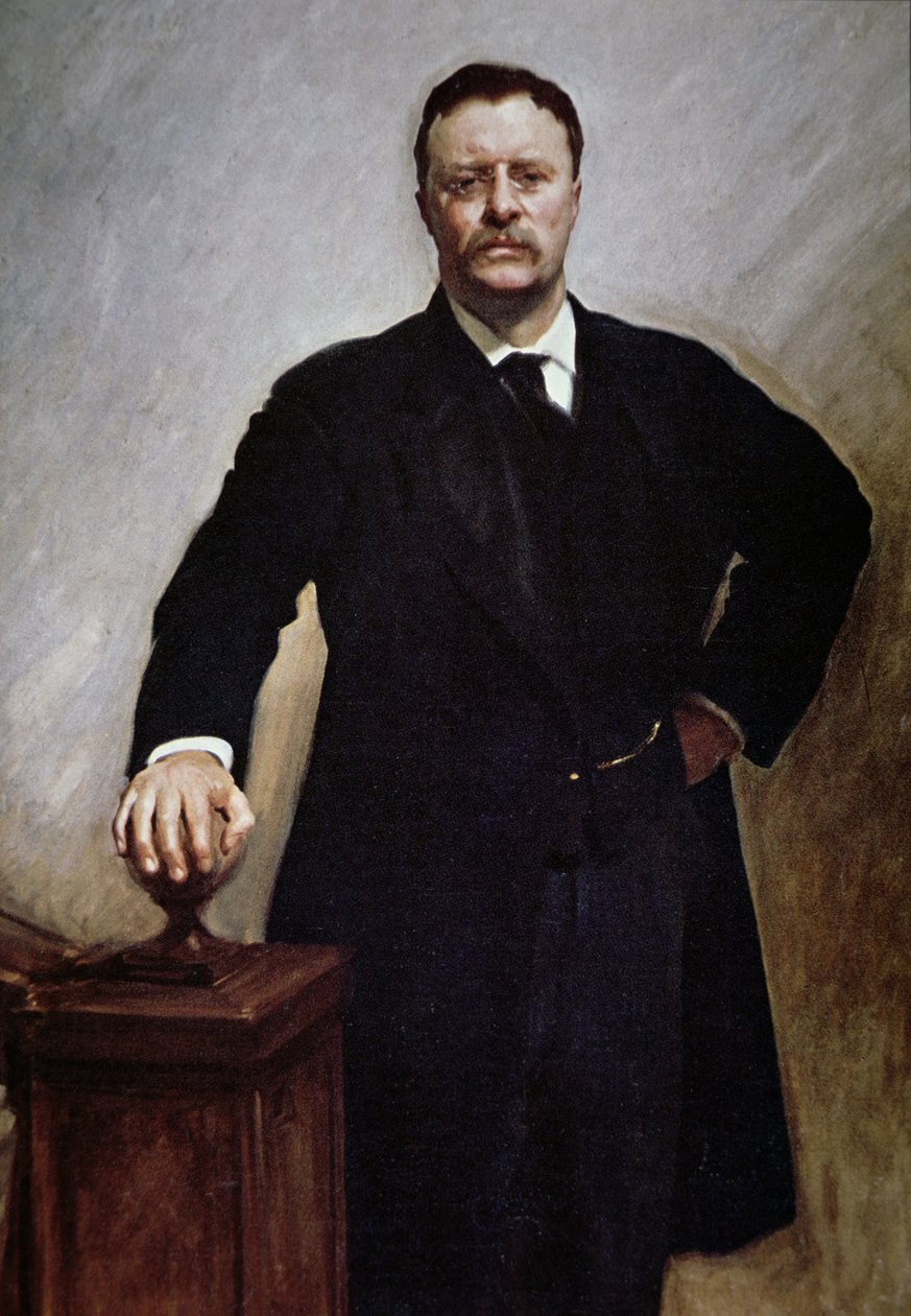Theodore Roosevelt da John Singer (after) Sargent