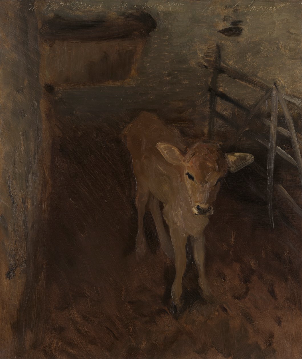 Un vitello di Jersey da John Singer Sargent