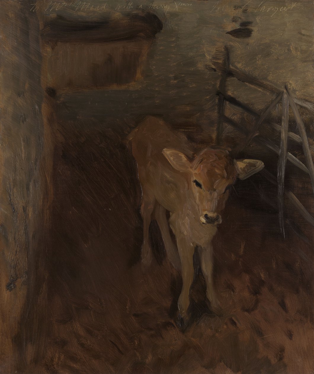 Un vitello del Jersey da John Singer Sargent