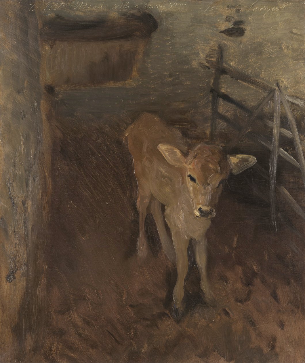 Un vitello di Jersey da John Singer Sargent