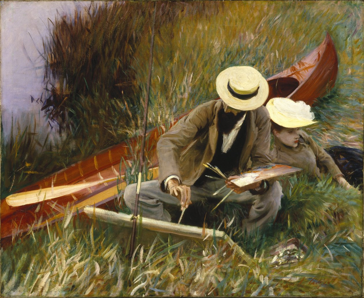 Uno studio all’aperto da John Singer Sargent