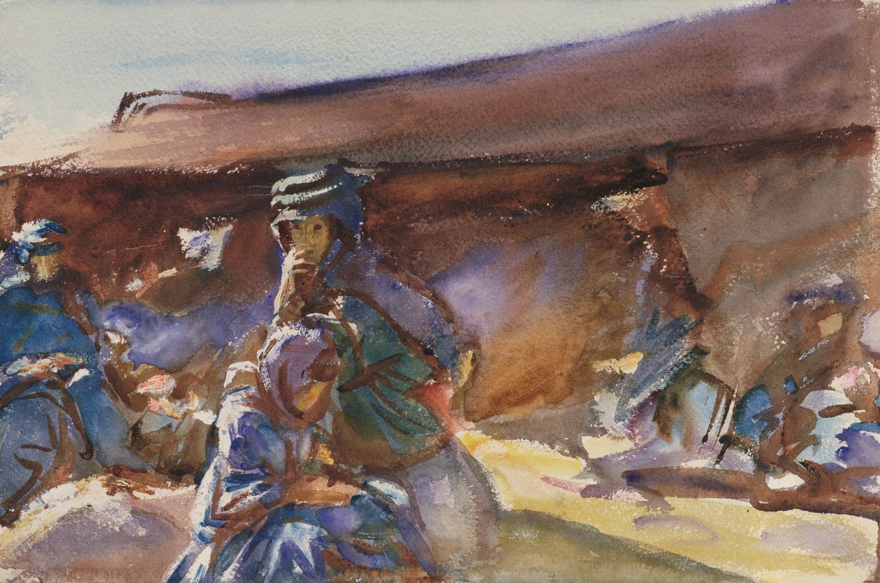 Tenda nera da John Singer Sargent