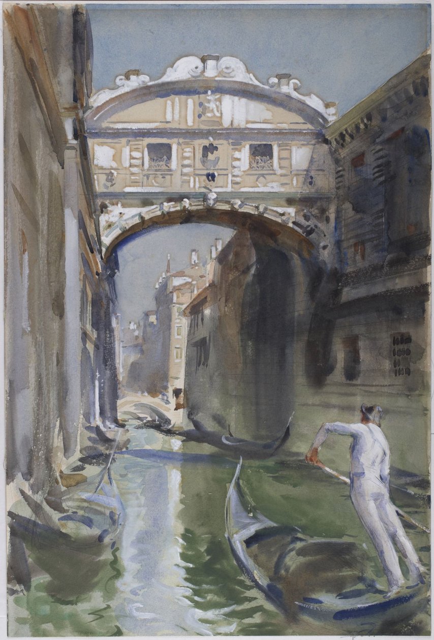Ponte dei Sospiri da John Singer Sargent